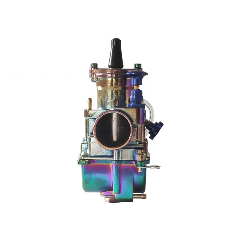Colorful PWK Motorcycle Carburetor 21 24 26 28 30 32 34mm Racing Carburetor with Power Jet for 2:4-Stroke Engine Motorcycle ATV4