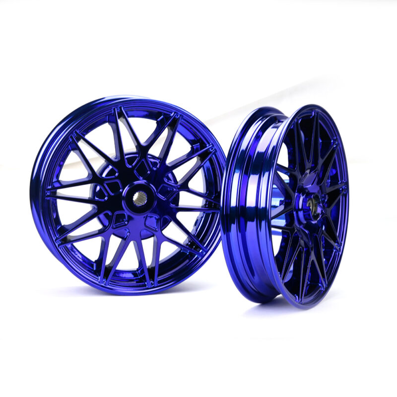 For YAMAHA JOG FORCE RSZ 100 100cc 2.15x10 Inch 6300 Front Rear Scooter Aluminum Motorcycle Wheel Rims4