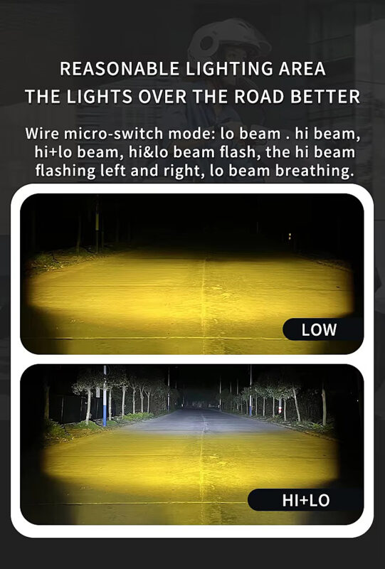 Hot Sale Factory Price L3 Led Spotlight for Motorcycle with Dual Color Light and Waterproof Function High and Low Beam 60W 12V17
