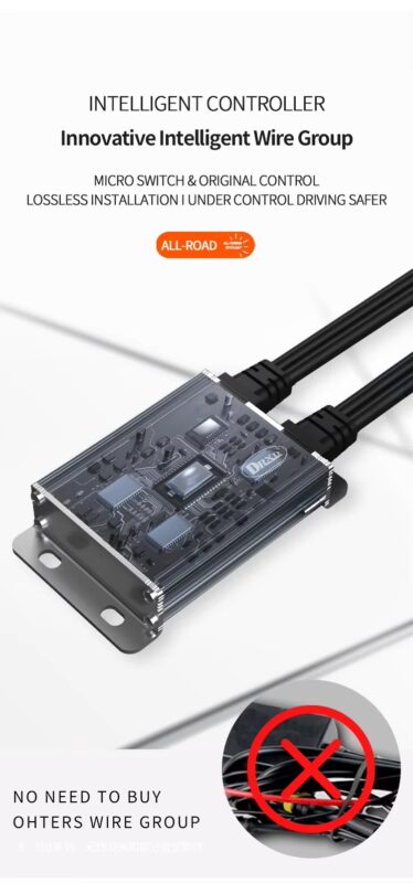 L7 50W-150W Waterproof IP67 Fog Lamp 12-24V Aluminum Alloy LED Spotlight Wire Switch High Low Beam13